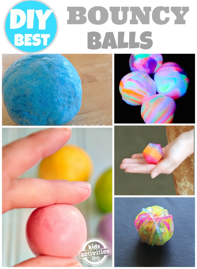 အိမ်မှာလုပ်လို့ရတဲ့ DIY ကလေးတွေရဲ့ Bounce Balls