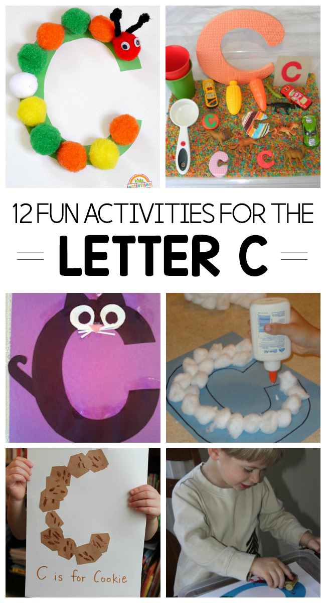 12 Cool Letter C Håndverk &amp; Aktiviteter