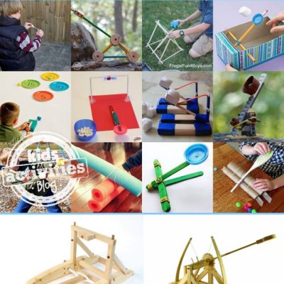 15 paprastų katapultų, kurias galima pasigaminti su vaikais