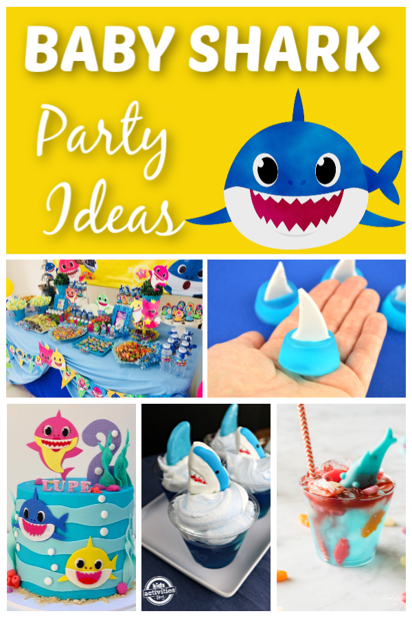 Baby Shark Party Ideia onenak (eta politenak).