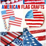 36 Arts i bandera patriòtica nord-americana; Manualitats per a nens