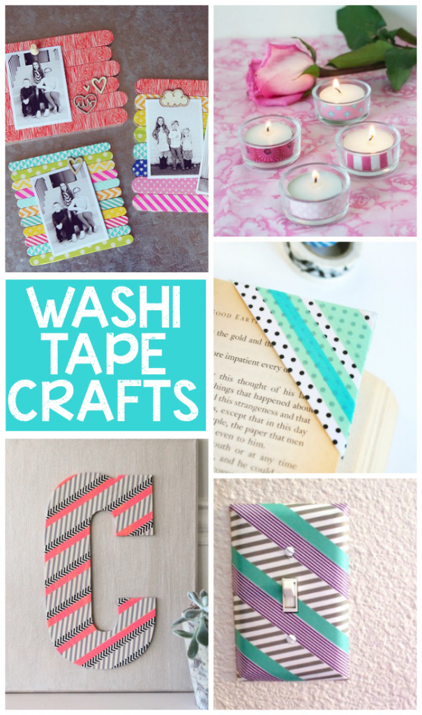 15 underbara hantverk med Washi Tape