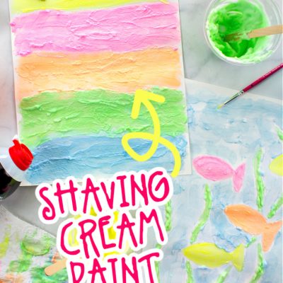 Як зробити домашню фарбу для крему для гоління для дітей