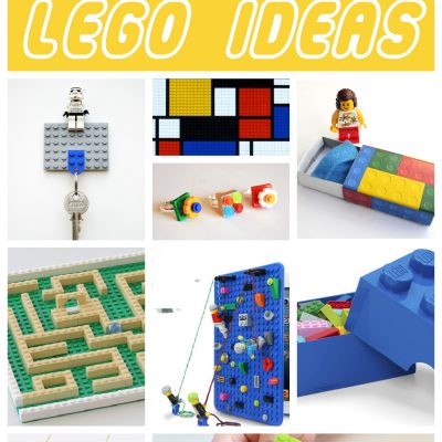 LEGOS: 75+ Lego-Ideoj, Konsiloj &amp; Hakoj