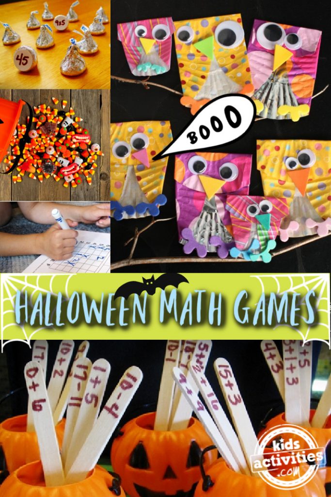 5+ Spookachtige Halloween-wiskunde spelletjes om te maken &amp; spelen