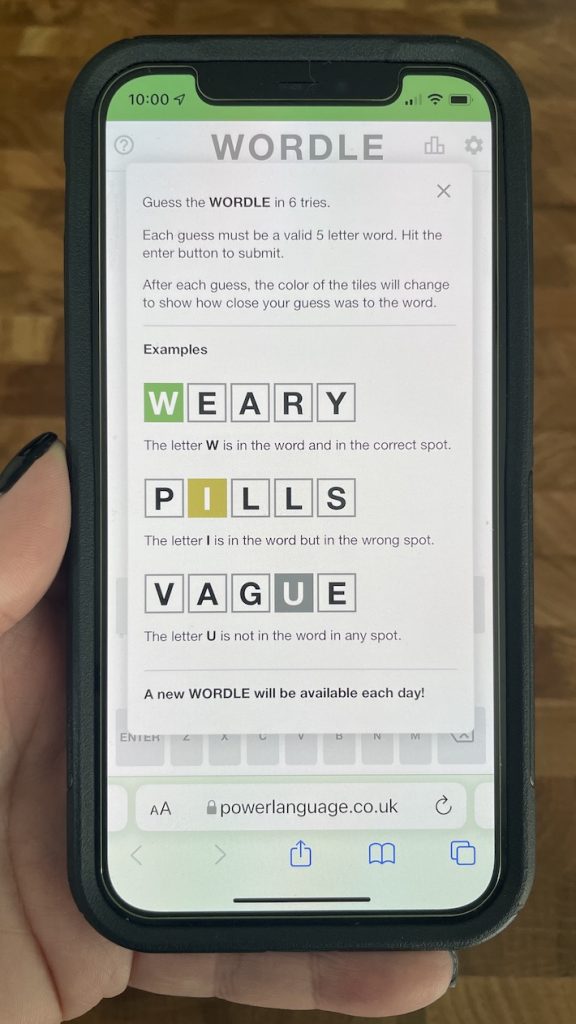 Wordle: el joc saludable que els teus fills ja juguen en línia que tu també hauries de fer