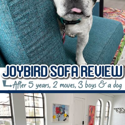 Recenze nábytku Joybird - S pohovkou Joybird žiji již 5 let!