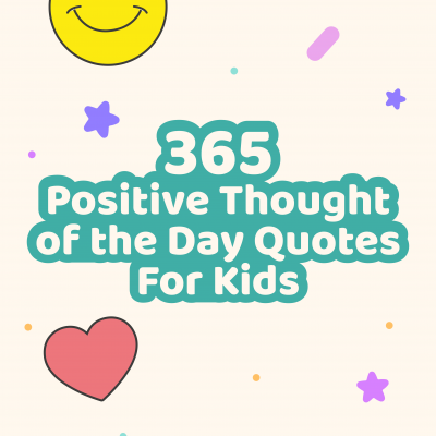 365 pozitivnih misli dneva za otroke