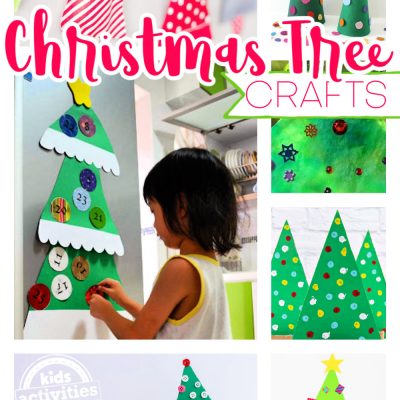 20+ kreativnih božićnih drvca za djecu
