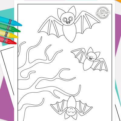 Páxinas para colorear de morcegos para imprimir gratis