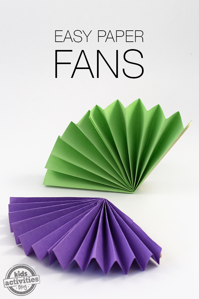 Let’s Fold Easy Paper Fans