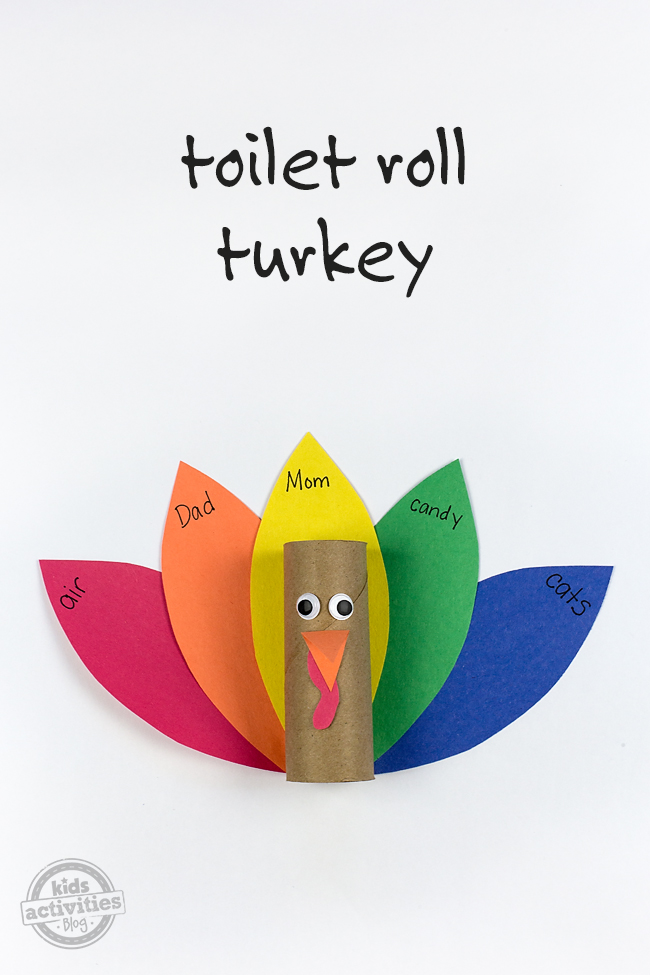 من السهل بناء ورق تركيا كرافت للأطفال