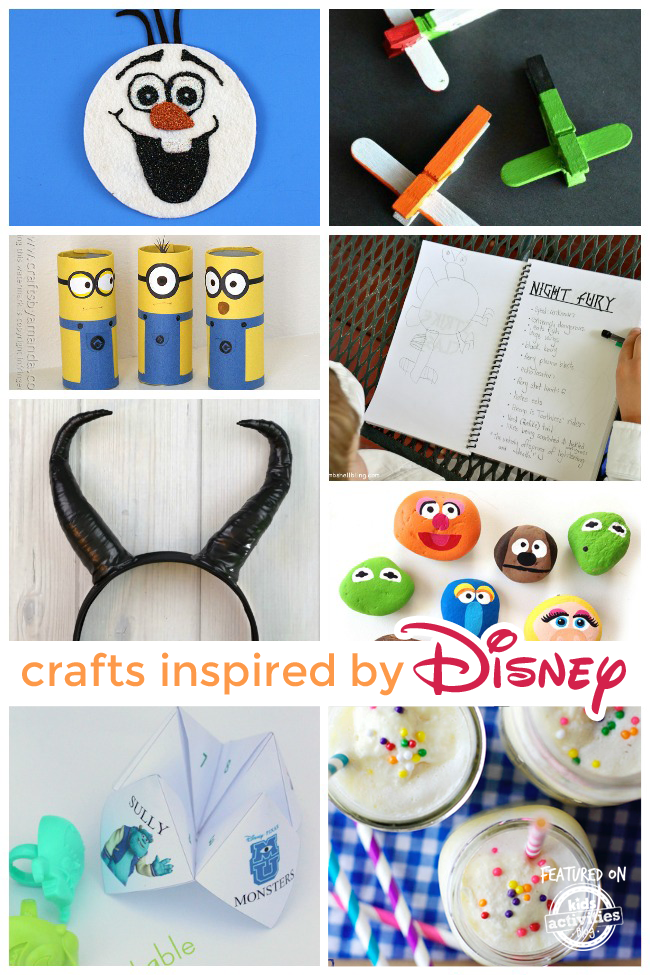 55+ Disney Crafts for Kids