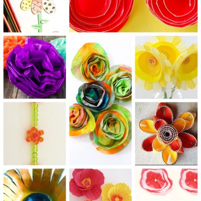 17 vepra artizanale të thjeshta për të bërë lule për fëmijë