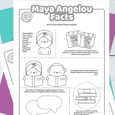 10+ fatti interessanti su Maya Angelou per i bambini