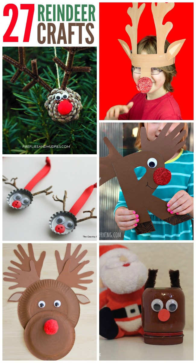 27 Adorable Reindeer Crafts to Make