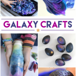 16 Cool Galaxy Crafts foar bern fan alle leeftiden