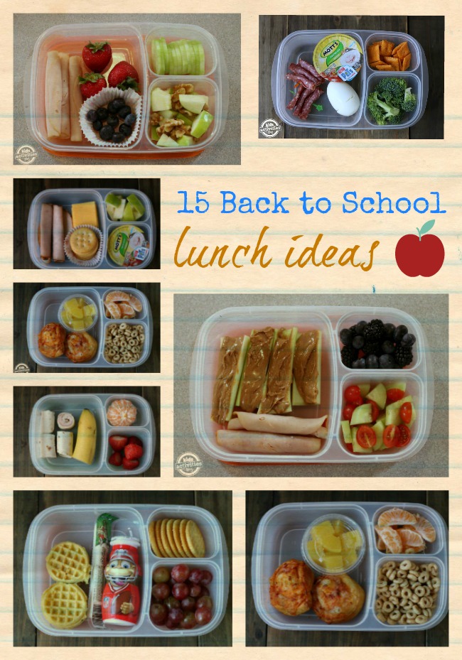15+ 儿童学校午餐创意
