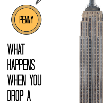 Mitä todella tapahtuu, jos pudotat pennin Empire State Buildingin huipulta?
