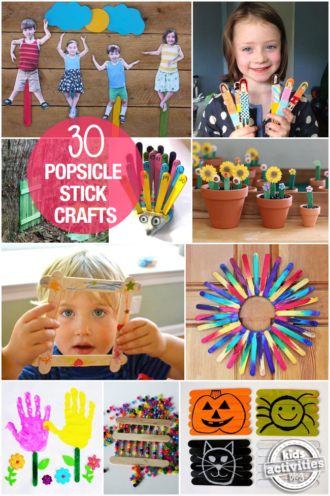 30+ Leuke &amp; Slimme Popsicle Stick Knutsels voor Kinderen