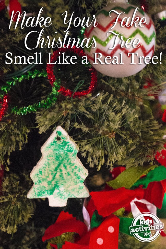 Dálle á túa árbore de Nadal falsa un cheiro de árbore real con adornos difusores de bricolaxe