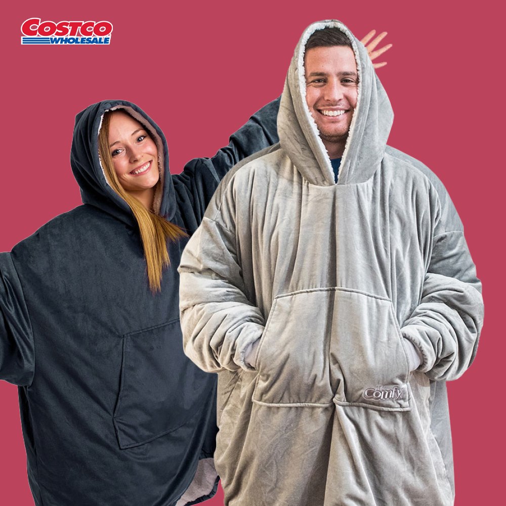 Costco đang bán áo nỉ chăn khổng lồ để bạn có thể thoải mái và ấm cúng suốt mùa đông dài