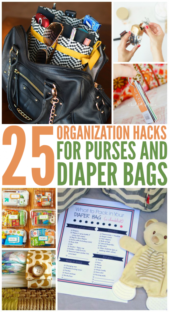 25 Идеи за съхранение на чантата и хакове за организатори на чанти