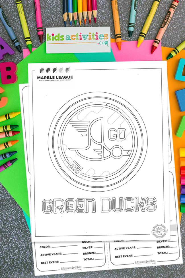 Marble Runs: Green Ducks Marble Racing Team (Vihreät ankat)