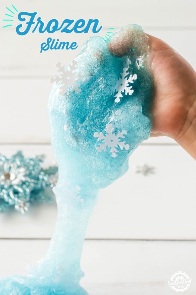 Công thức tự làm Frozen Slime của Elsa