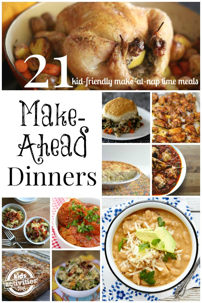 21 läckra &amp; Easy Make Ahead-middagar för upptagna kvällar