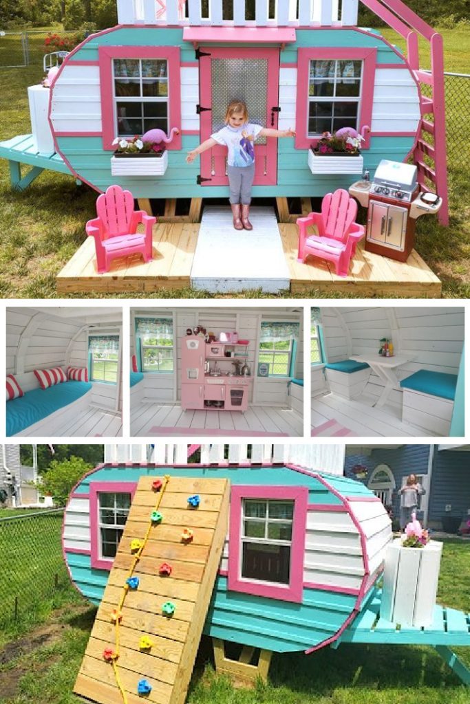 Этот игровой домик Happy Camper восхитителен и нужен моим детям