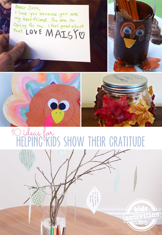10 aktivnosti zahvalnosti za djecu