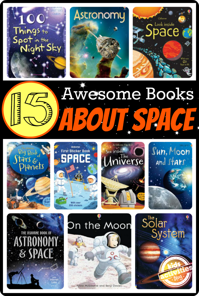 15 หนังสืออวกาศที่น่าทึ่งสำหรับเด็ก
