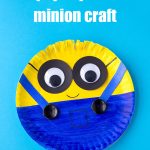 Easy Paper Plate Minion Craft