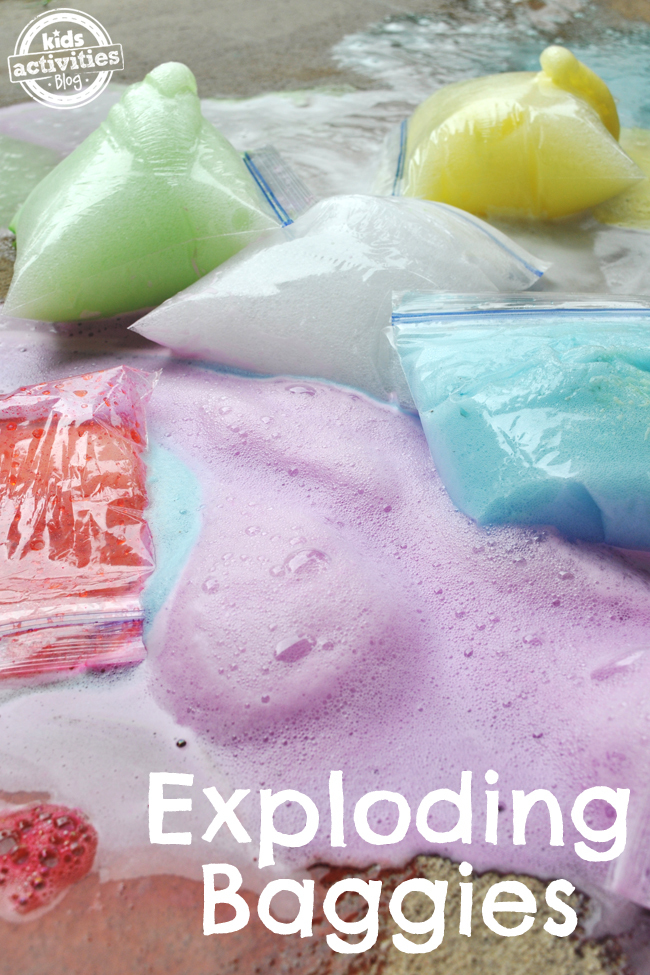 Exploding Baggies Science Experiment for Kids