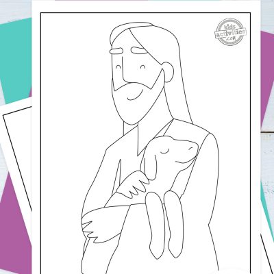 Libreng Printable Jesus Coloring Pages