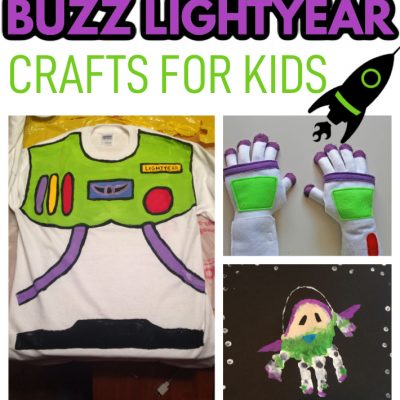 10 Buzz Lightyear Karajinan pikeun Kids