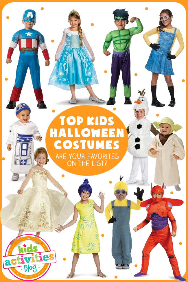 10 nejlepších dětských halloweenských kostýmů