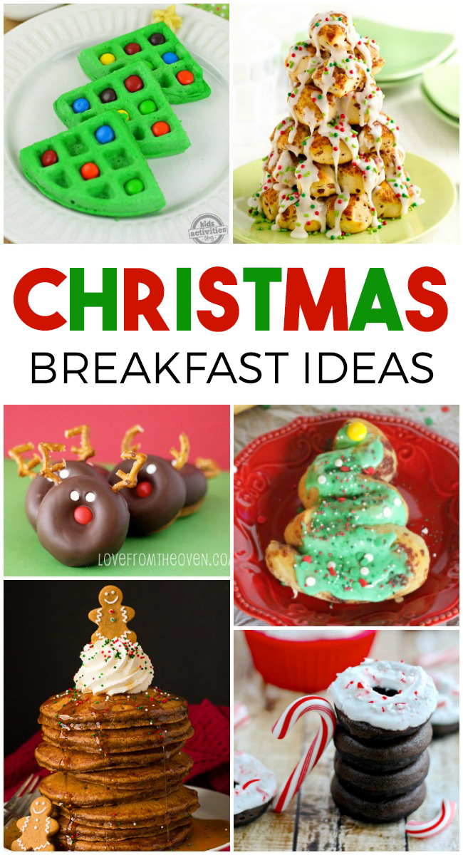 메리 크리스마스를 시작하는 17가지 축제 크리스마스 아침 식사 아이디어