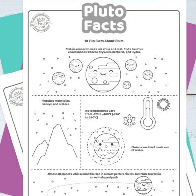 Fapte amuzante despre Pluto pentru copii pentru a imprima și a învăța