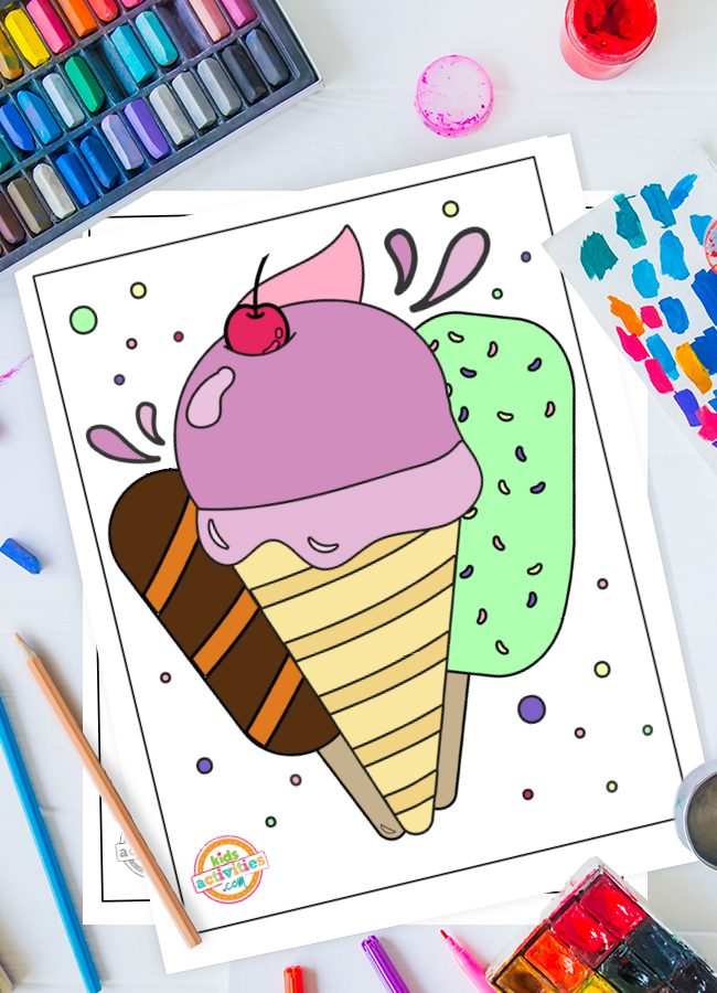 Aconsegueix aquestes pàgines per pintar d'estiu gratuïtes per a nens!