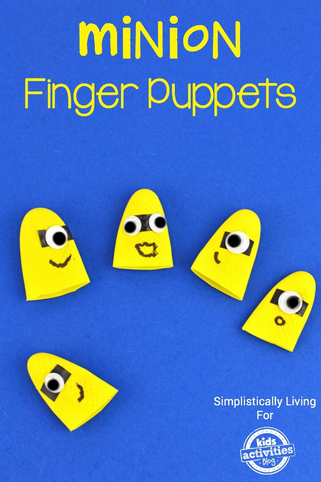 Minion-Fingerpuppen