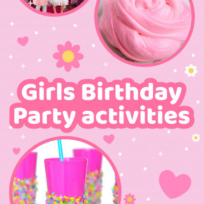 28 underhållande aktiviteter för födelsedagskalas för tjejer