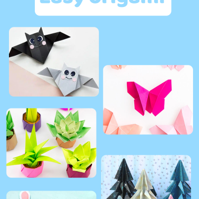 45 Origami ง่ายที่สุดสำหรับเด็ก