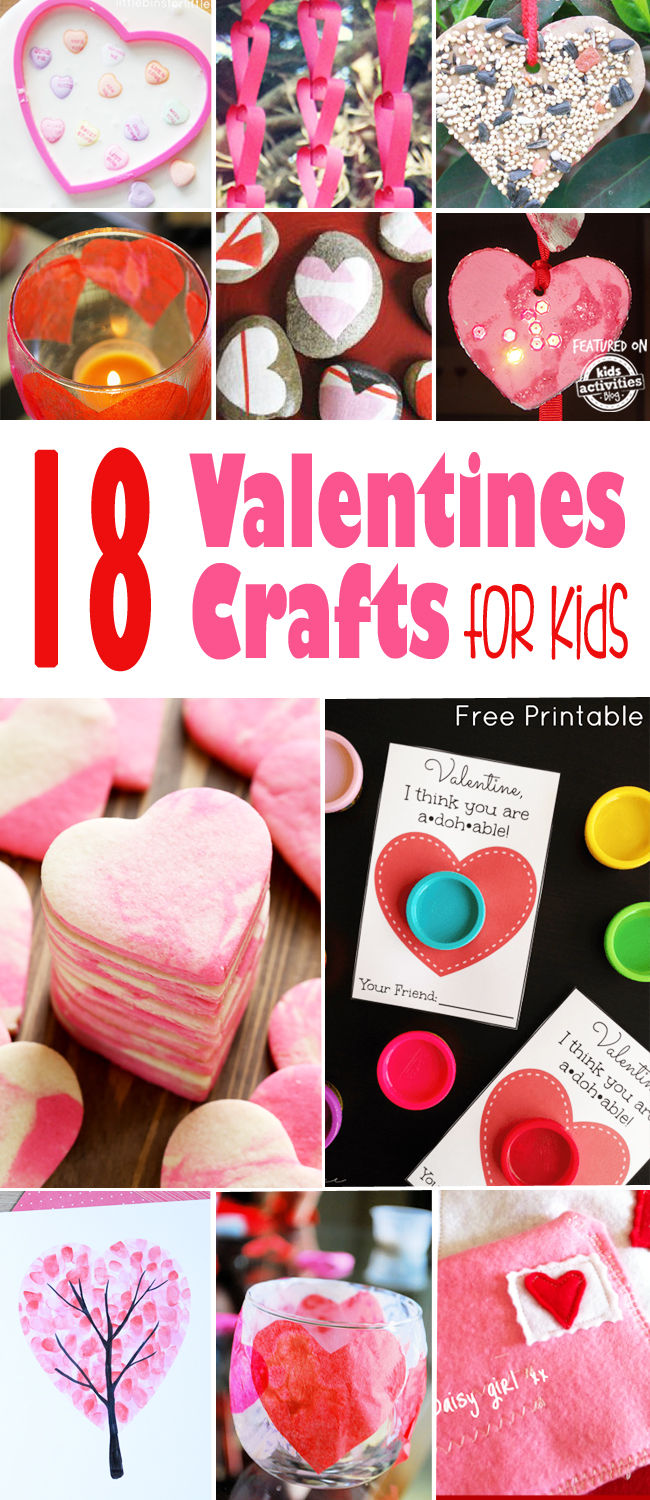 ကလေးများအတွက် လွယ်ကူသော Valentines လက်မှုပညာ 21+ ခု